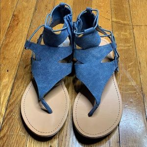 Dollhouse denim sandals